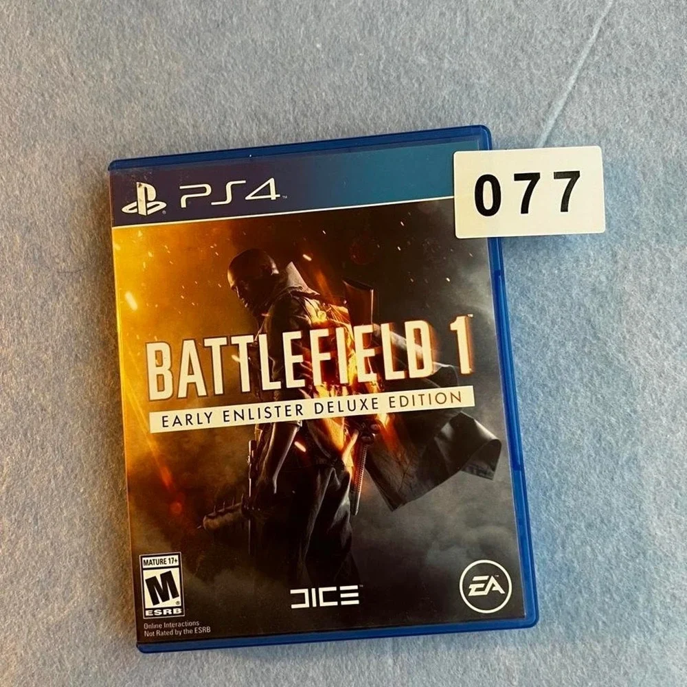 Battlefield 1 Early Enlist Deluxe Edition PS4 GAME